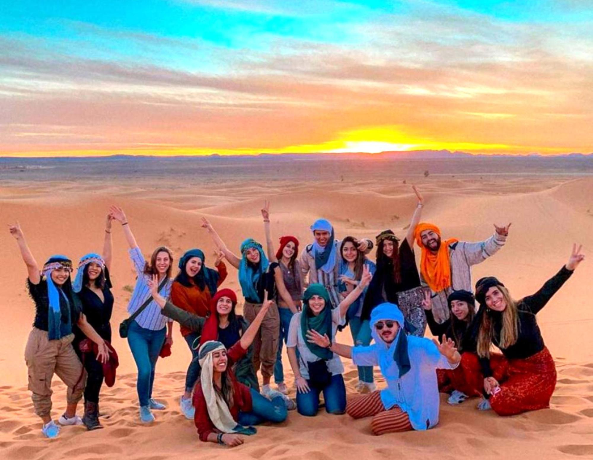 Luxury Bedouin Camp Bed & Breakfast Merzouga Bagian luar foto
