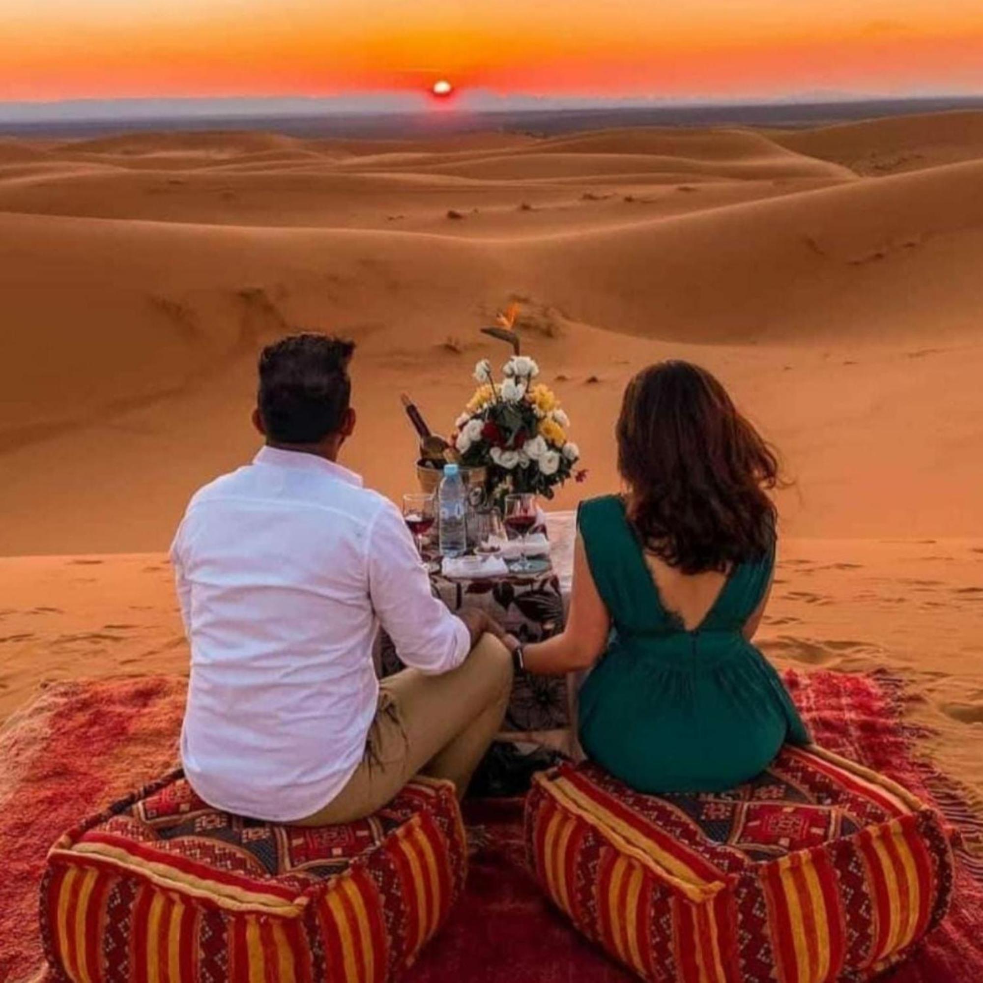 Luxury Bedouin Camp Bed & Breakfast Merzouga Bagian luar foto