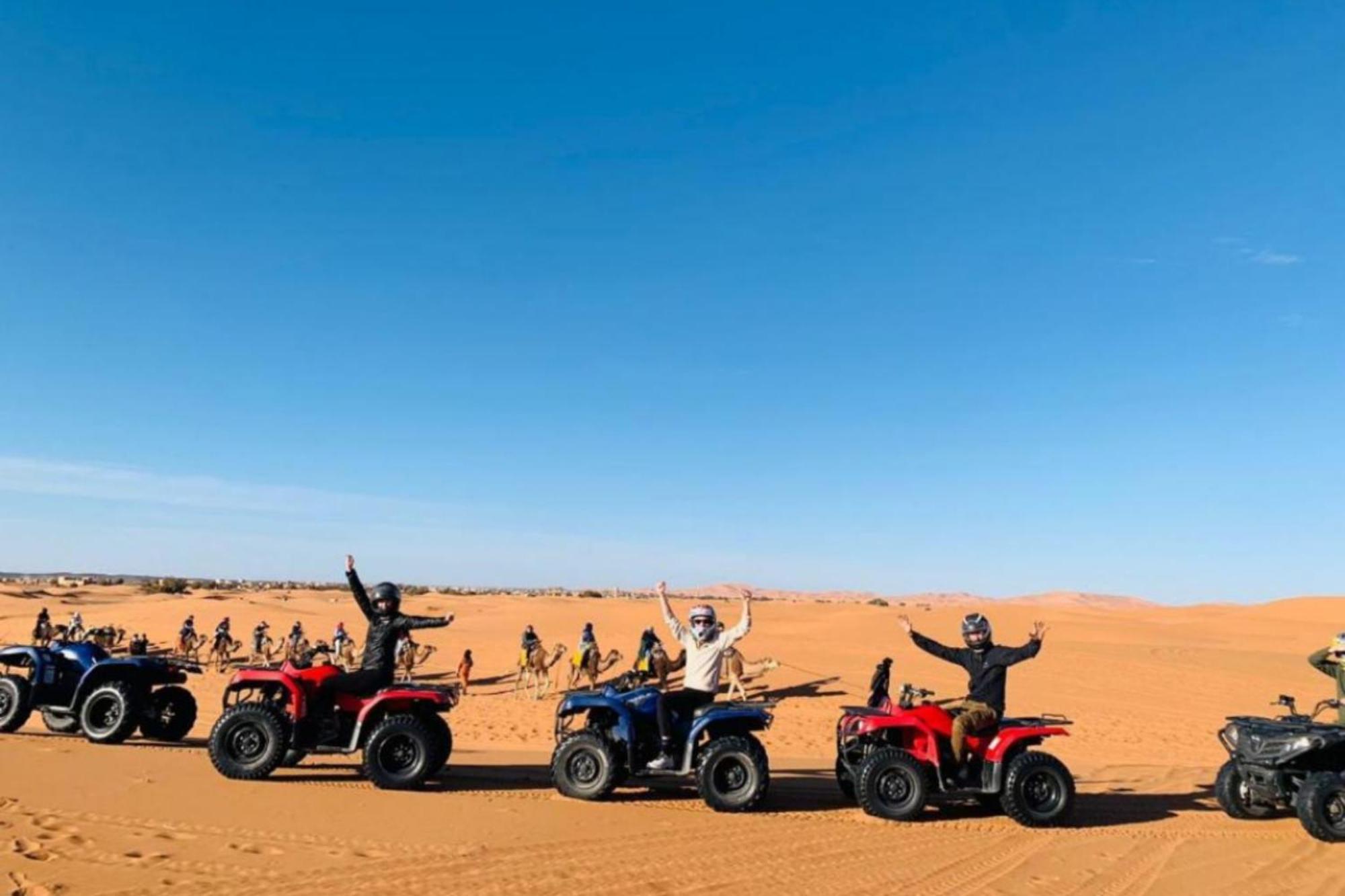 Luxury Bedouin Camp Bed & Breakfast Merzouga Bagian luar foto