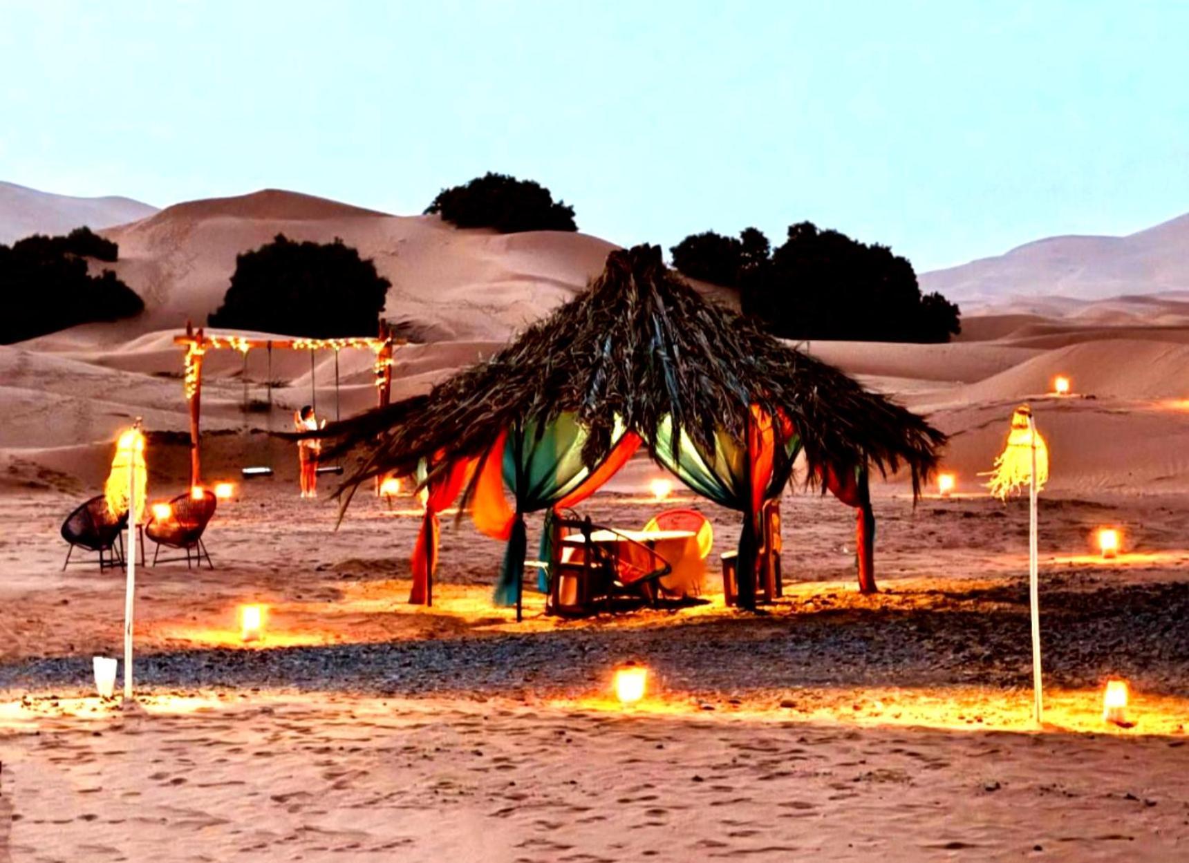 Luxury Bedouin Camp Bed & Breakfast Merzouga Bagian luar foto