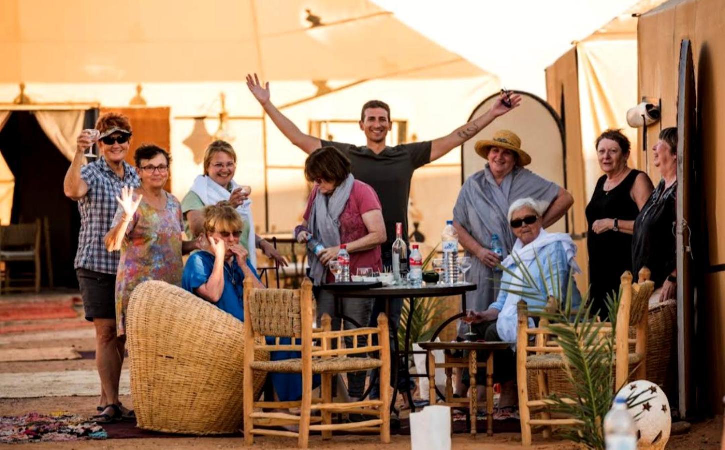 Luxury Bedouin Camp Bed & Breakfast Merzouga Bagian luar foto